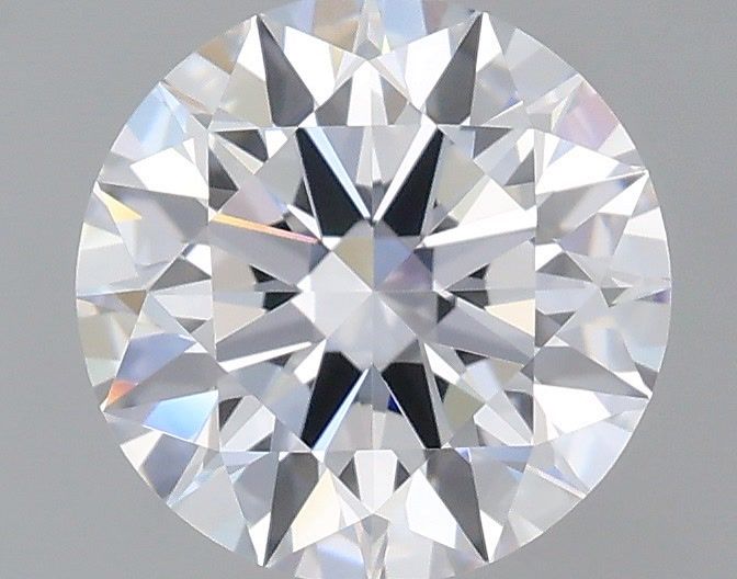 1.09 Carat Round Shaped, Ideal Cut, D Color, VVS2 Clarity, IGI Certified Lab Grown Diamond
