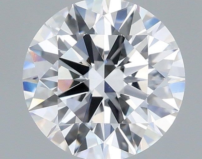 1.24 Carat Round Shaped, Excellent Cut, D Color, VVS2 Clarity, IGI Certified Lab Grown Diamond