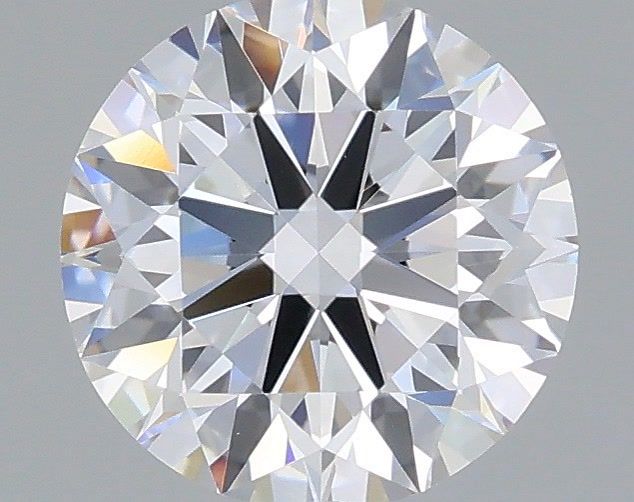 1.05 Carat Round Shaped, Ideal Cut, D Color, VVS2 Clarity, IGI Certified Lab Grown Diamond