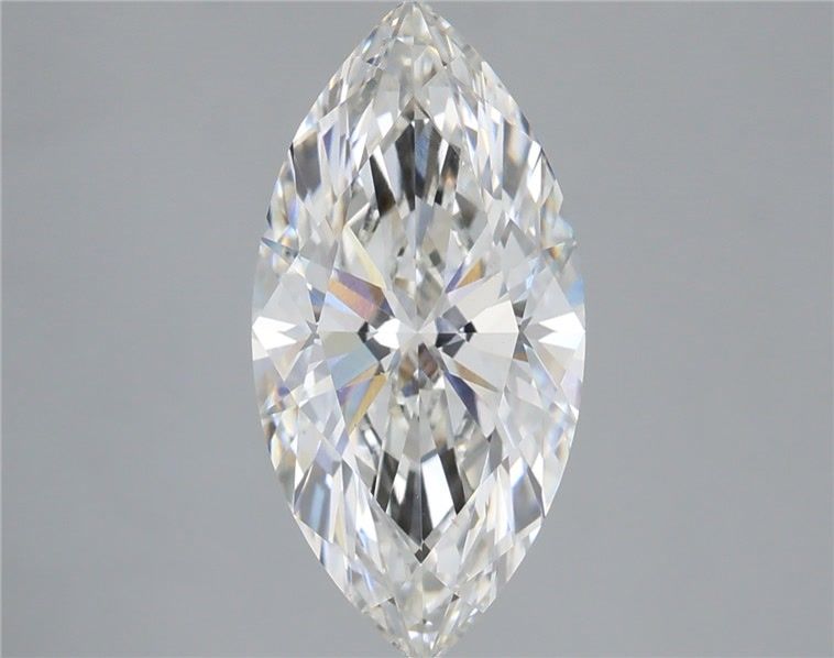 3.06 Carat Marquise Shaped, Ideal Cut, G Color, VS1 Clarity, IGI Certified Lab Grown Diamond