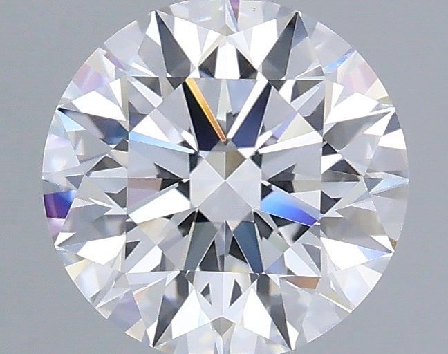 1.58 Carat Round Shaped, Ideal Cut, D Color, VVS2 Clarity, IGI Certified Lab Grown Diamond