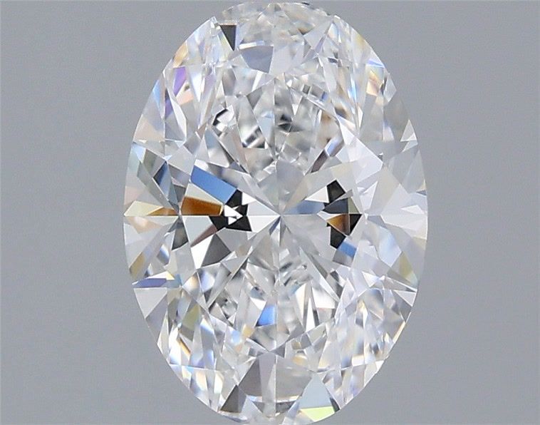 2.01 Carat Oval Shaped, D Color, VVS2 Clarity, IGI Certified Lab Grown Diamond