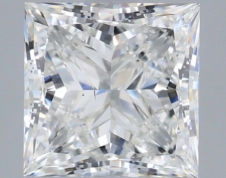 2.97 Carat Princess Shaped, Very Good Cut, F Color, VS2 Clarity, IGI Certified Lab Grown Diamond