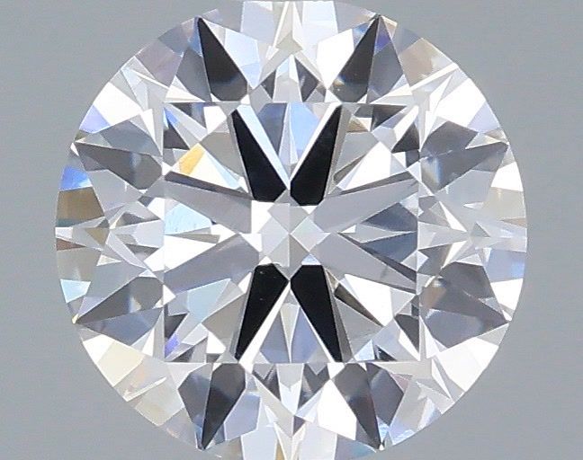1.32 Carat Round Shaped, Ideal Cut, D Color, VVS2 Clarity, IGI Certified Lab Grown Diamond