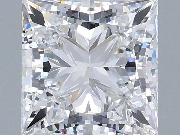 1.51 Carat Princess Shaped, Very Good Cut, E Color, VVS2 Clarity, IGI Certified Lab Grown Diamond