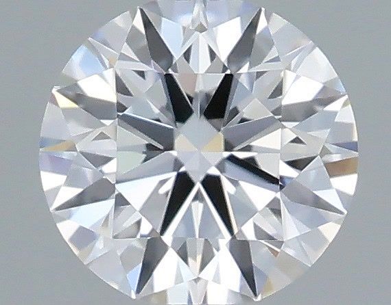 0.44 Carat Round Shaped, Excellent Cut, D Color, VVS1 Clarity, IGI Certified Lab Grown Diamond