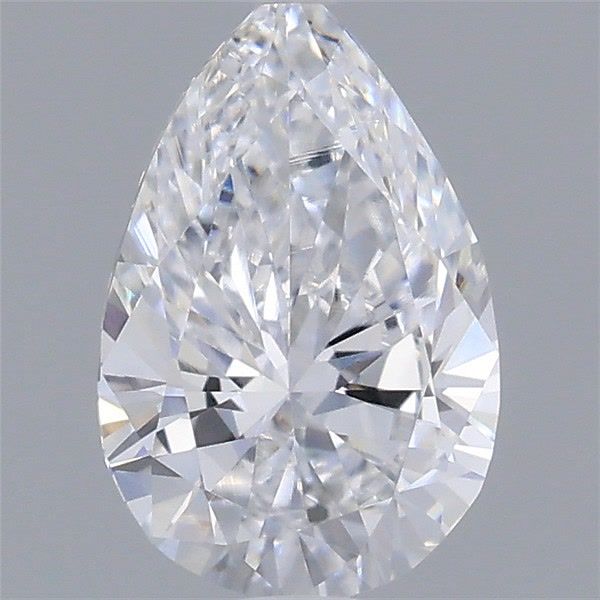 0.53 Carat Pear Shaped, Very Good Cut, D Color, VVS1 Clarity, IGI Certified Lab Grown Diamond