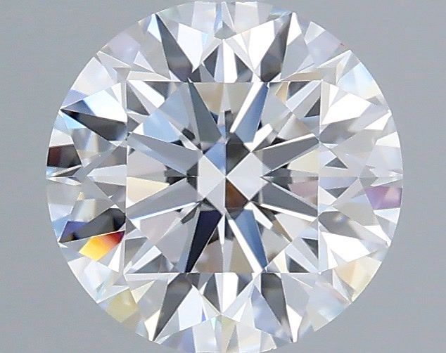 1.54 Carat Round Shaped, Ideal Cut, D Color, VVS1 Clarity, IGI Certified Lab Grown Diamond