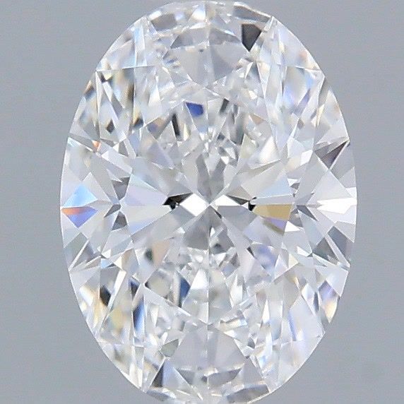 1.00 Carat Oval Shaped, Very Good Cut, D Color, VVS1 Clarity, IGI Certified Lab Grown Diamond