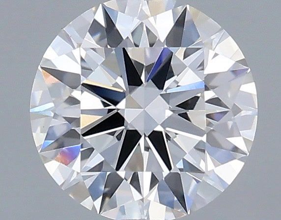 0.61 Carat Round Shaped, Ideal Cut, D Color, VS1 Clarity, IGI Certified Lab Grown Diamond