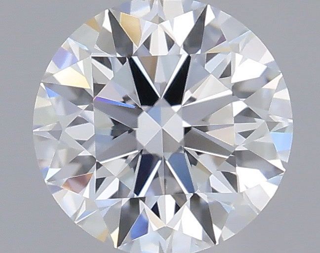 0.45 Carat Round Shaped, Ideal Cut, D Color, VS2 Clarity, IGI Certified Lab Grown Diamond