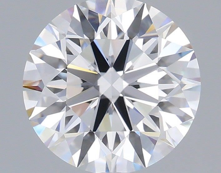 1.35 Carat Round Shaped, Excellent Cut, D Color, VVS2 Clarity, IGI Certified Lab Grown Diamond