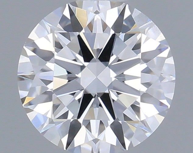 0.34 Carat Round Shaped, Ideal Cut, E Color, VS2 Clarity, IGI Certified Lab Grown Diamond