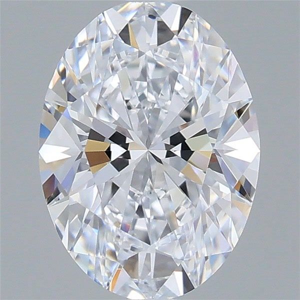 1.26 Carat Oval Shaped, Ideal Cut, D Color, IF Clarity, IGI Certified Lab Grown Diamond
