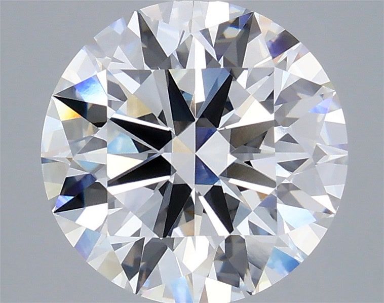 5.09 Carat Round Shaped, Ideal Cut, F Color, VVS2 Clarity, IGI Certified Lab Grown Diamond