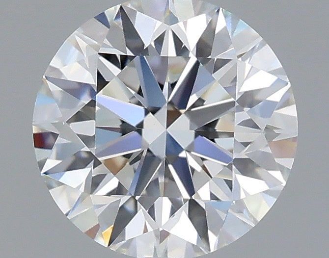 1.23 Carat Round Shaped, Excellent Cut, D Color, VVS2 Clarity, IGI Certified Lab Grown Diamond