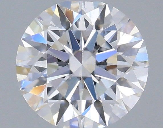 0.43 Carat Round Shaped, Ideal Cut, D Color, VS2 Clarity, IGI Certified Lab Grown Diamond