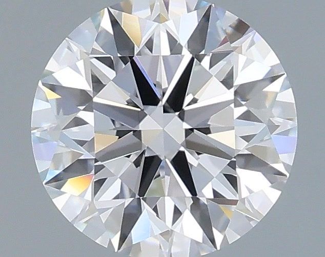 1.52 Carat Round Shaped, Ideal Cut, D Color, VVS2 Clarity, IGI Certified Lab Grown Diamond