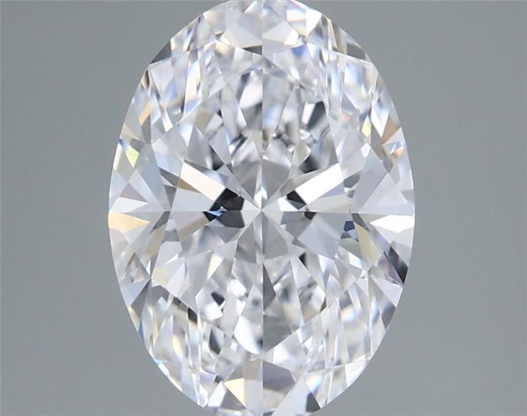 1.38 Carat Oval Shaped, Ideal Cut, D Color, IF Clarity, IGI Certified Lab Grown Diamond