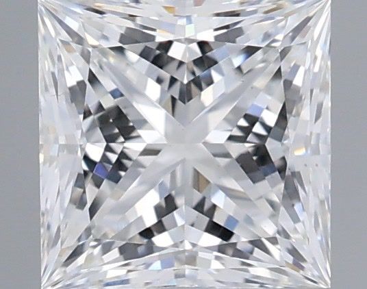 1.59 Carat Princess Shaped, Ideal Cut, E Color, VS1 Clarity, IGI Certified Lab Grown Diamond