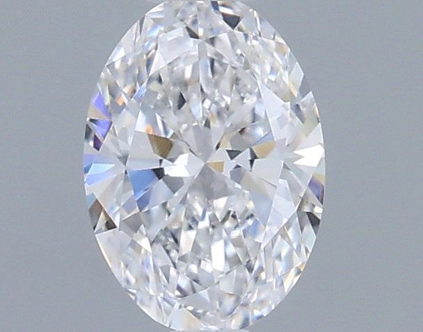 0.52 Carat Oval Shaped, Very Good Cut, D Color, VVS1 Clarity, IGI Certified Lab Grown Diamond