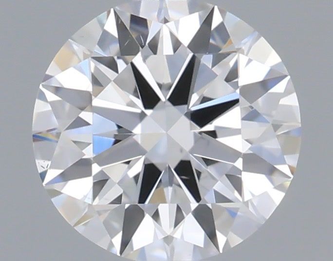 0.52 Carat Round Shaped, Ideal Cut, D Color, VS2 Clarity, IGI Certified Lab Grown Diamond