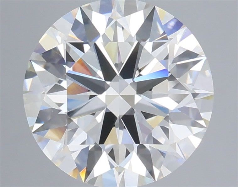 3.21 Carat Round Shaped, Ideal Cut, G Color, VS1 Clarity, IGI Certified Lab Grown Diamond