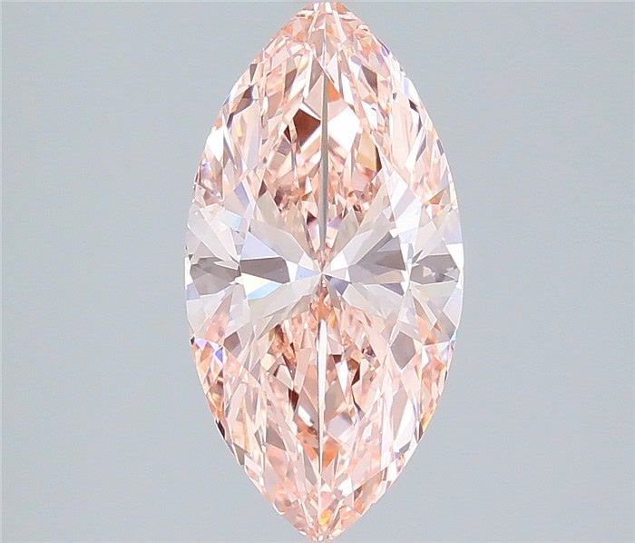 2.60 Carat Marquise Shaped, Ideal Cut, VVS2 Clarity, IGI Certified Lab Grown Diamond