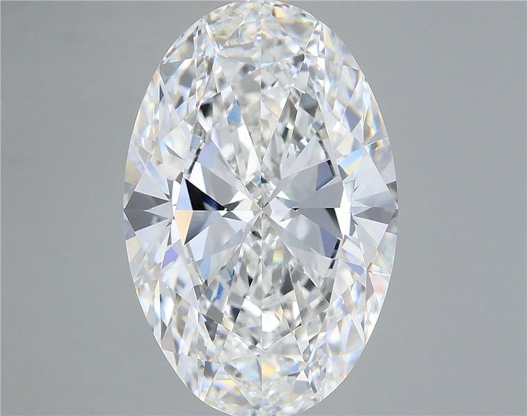 10.07 Carat Oval Shaped, Very Good Cut, E Color, VVS2 Clarity, IGI Certified Lab Grown Diamond