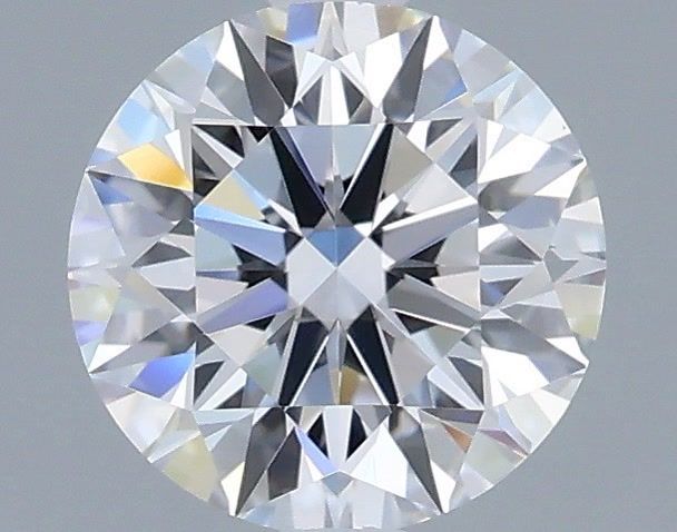 1.08 Carat Round Shaped, Ideal Cut, D Color, VVS2 Clarity, IGI Certified Lab Grown Diamond
