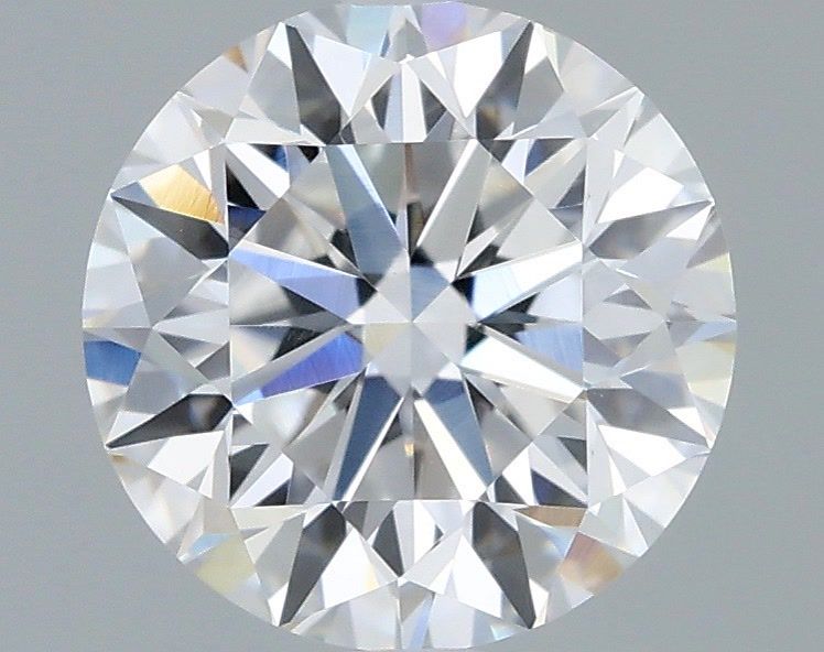 1.08 Carat Round Shaped, Very Good Cut, D Color, VVS2 Clarity, IGI Certified Lab Grown Diamond