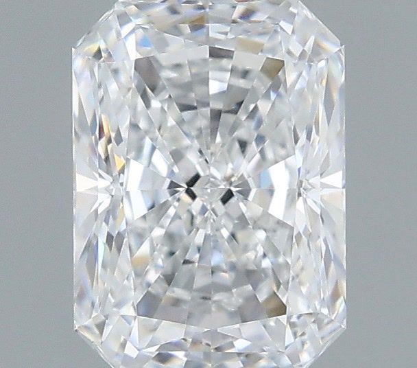 1.05 Carat Radiant Shaped, Ideal Cut, D Color, VVS2 Clarity, IGI Certified Lab Grown Diamond