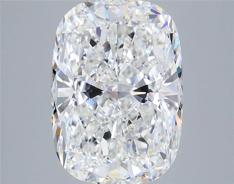 7.10 Carat Cushion Shaped, Very Good Cut, F Color, VVS2 Clarity, IGI Certified Lab Grown Diamond
