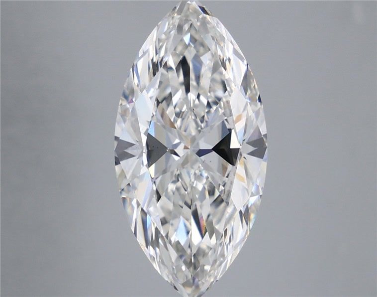 5.00 Carat Marquise Shaped, Ideal Cut, F Color, VS2 Clarity, IGI Certified Lab Grown Diamond