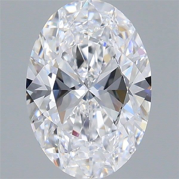 1.19 Carat Oval Shaped, Ideal Cut, D Color, VVS2 Clarity, IGI Certified Lab Grown Diamond