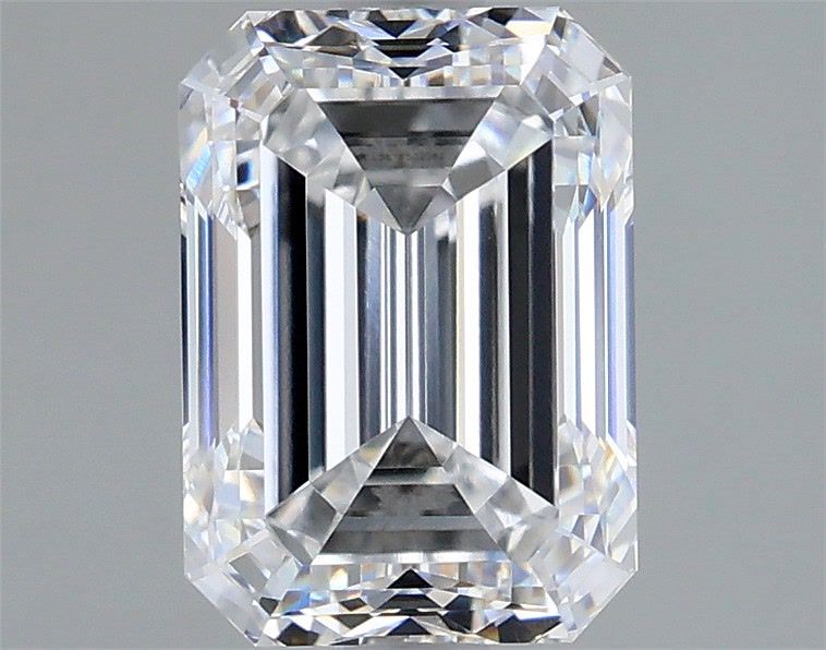 2.23 Carat Emerald Shaped, Very Good Cut, D Color, VVS2 Clarity, IGI Certified Lab Grown Diamond