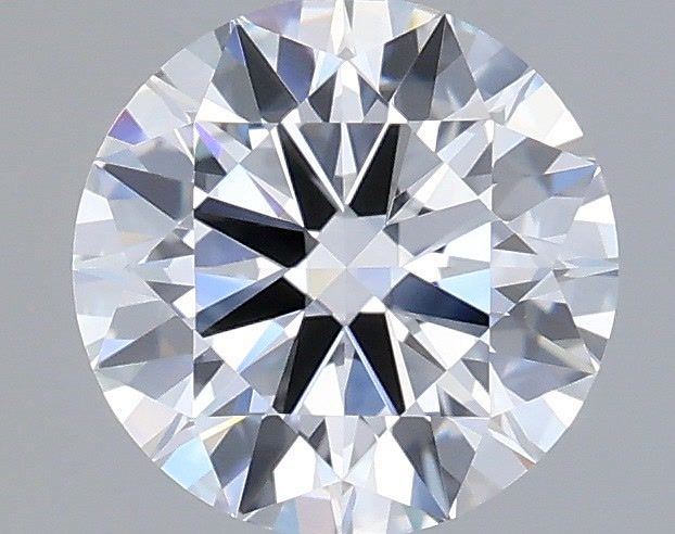 1.04 Carat Round Shaped, Ideal Cut, D Color, VVS2 Clarity, IGI Certified Lab Grown Diamond