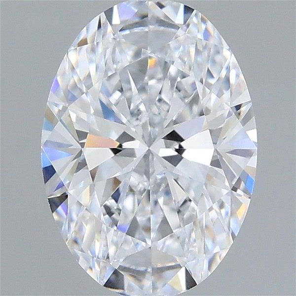 1.50 Carat Oval Shaped, Very Good Cut, D Color, VVS1 Clarity, IGI Certified Lab Grown Diamond