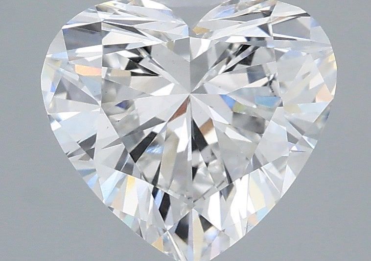 2.02 Carat Heart Shaped, Ideal Cut, E Color, VS1 Clarity, IGI Certified Lab Grown Diamond
