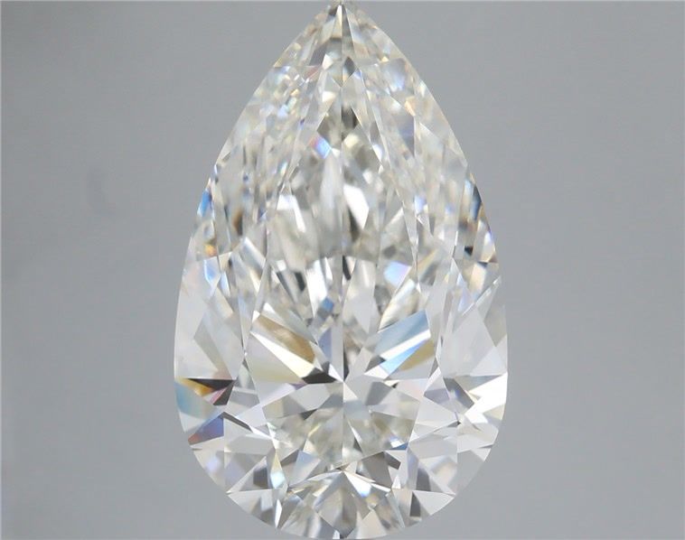 8.46 Carat Pear Shaped, Very Good Cut, F Color, VVS2 Clarity, IGI Certified Lab Grown Diamond