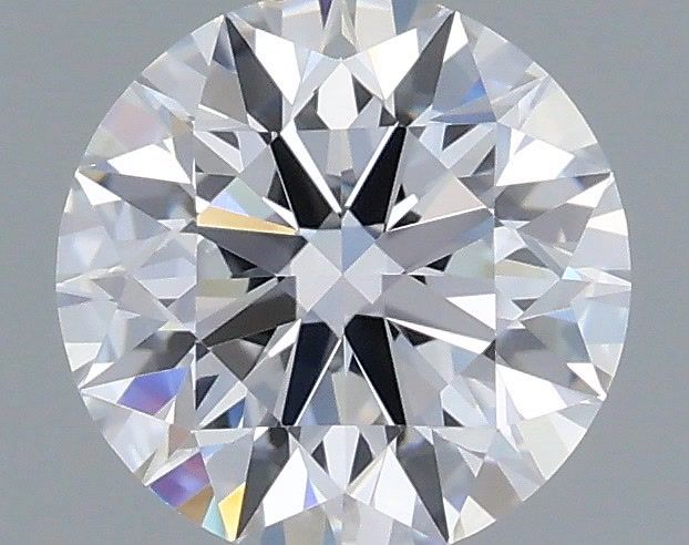 1.30 Carat Round Shaped, Ideal Cut, D Color, VVS2 Clarity, IGI Certified Lab Grown Diamond