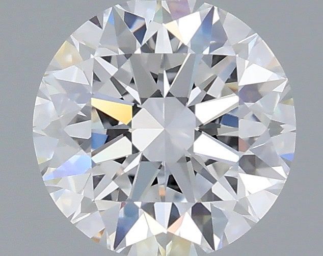 1.43 Carat Round Shaped, Excellent Cut, D Color, VVS2 Clarity, IGI Certified Lab Grown Diamond