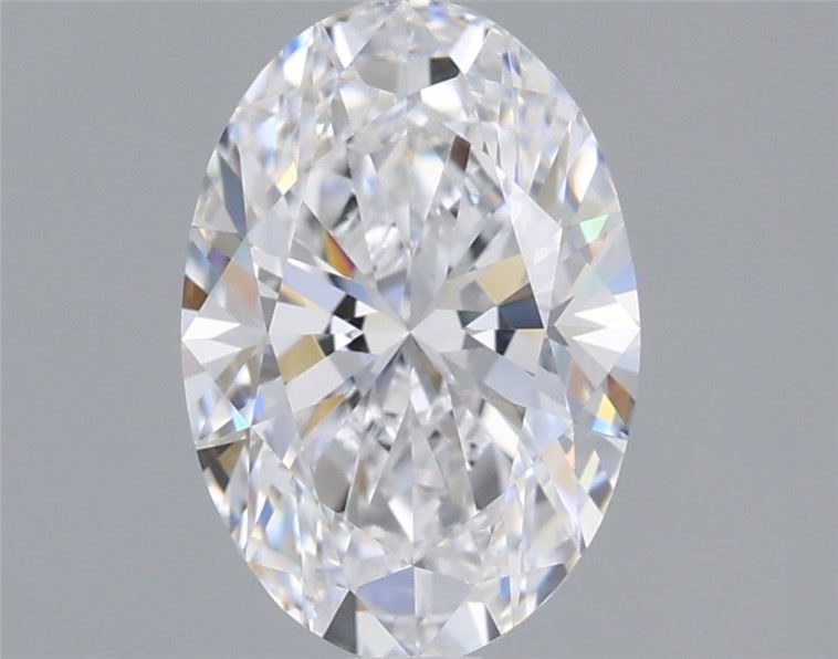 1.25 Carat Oval Shaped, Ideal Cut, D Color, IF Clarity, IGI Certified Lab Grown Diamond
