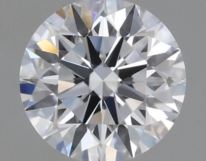 0.71 Carat Round Shaped, Ideal Cut, D Color, VS2 Clarity, IGI Certified Lab Grown Diamond