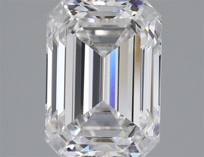 2.59 Carat Emerald Shaped, Ideal Cut, E Color, VVS1 Clarity, IGI Certified Lab Grown Diamond