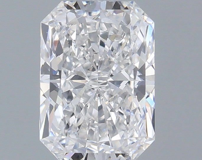 0.52 Carat Radiant Shaped, Very Good Cut, D Color, VVS1 Clarity, IGI Certified Lab Grown Diamond