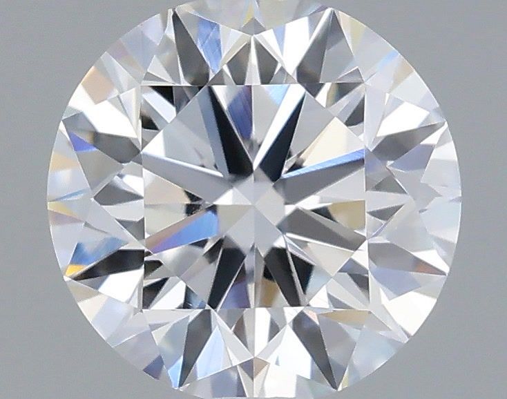 1.06 Carat Round Shaped, Very Good Cut, D Color, VVS2 Clarity, IGI Certified Lab Grown Diamond