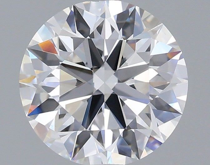 1.35 Carat Round Shaped, Excellent Cut, D Color, VVS2 Clarity, IGI Certified Lab Grown Diamond