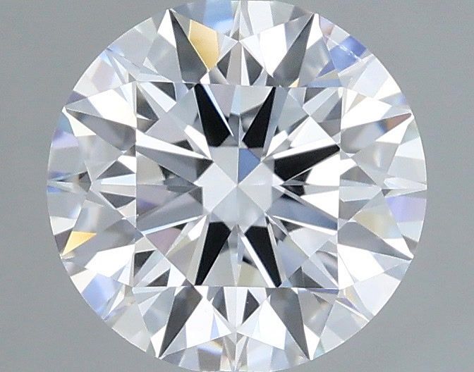 1.32 Carat Round Shaped, Ideal Cut, D Color, VS2 Clarity, IGI Certified Lab Grown Diamond