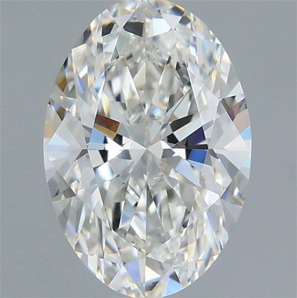 1.54 Carat Oval Shaped, Ideal Cut, G Color, VVS2 Clarity, IGI Certified Lab Grown Diamond